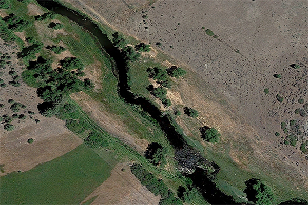 Salinas river at Montague.