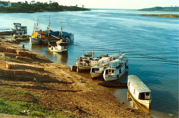 Rio Tocantins, downstream of Tucurui, Para, Brazil (1988)