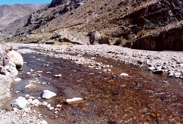 Rio Torata, Cuajone, Moquegua, Peru (2005)