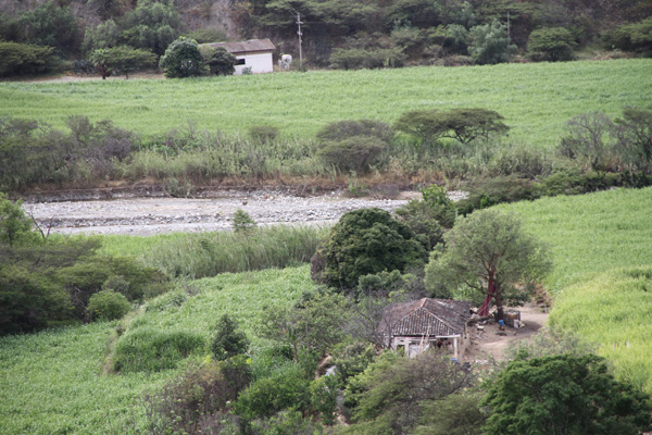 Catamayo river near Catamayo, Loja, Ecuador (2014)