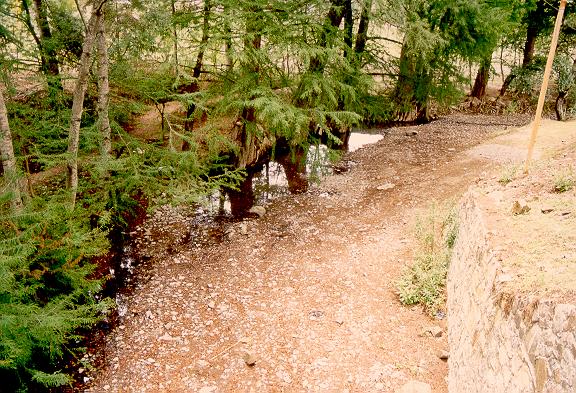 Vista del Ro Tlaxiaco desde el Puente Adolfo Lpez Mateos